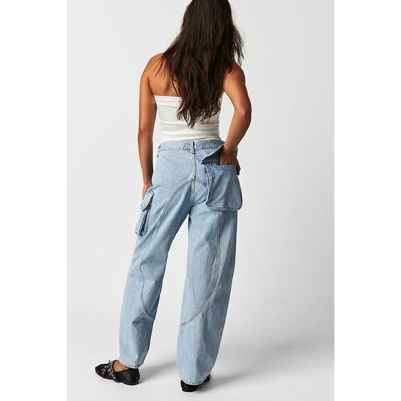 AGOLDE Cass Baggy Cargo Tomorrow - Picture 7 of 14